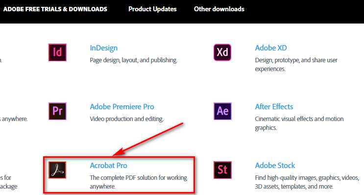 how to download adobe acrobat pro 30 day free trial