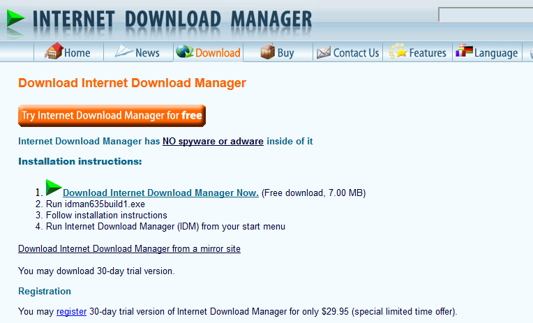 internet manager full version free