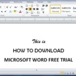 microsoft word free trial