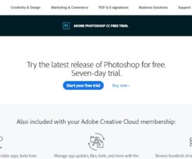 adobe photoshop free trial