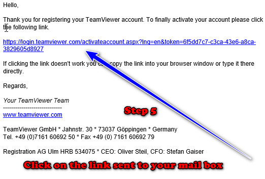 Activate your free TeamViewer account