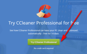 ccleaner pro trial