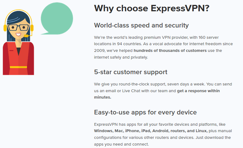 ExpressVPN Benefits