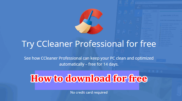 ccleaner download trial version