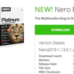 Download Nero free trial
