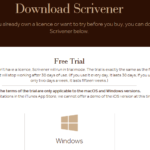 Scrivener Free Trial