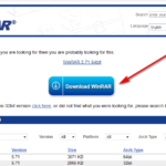 WinRAR free trial