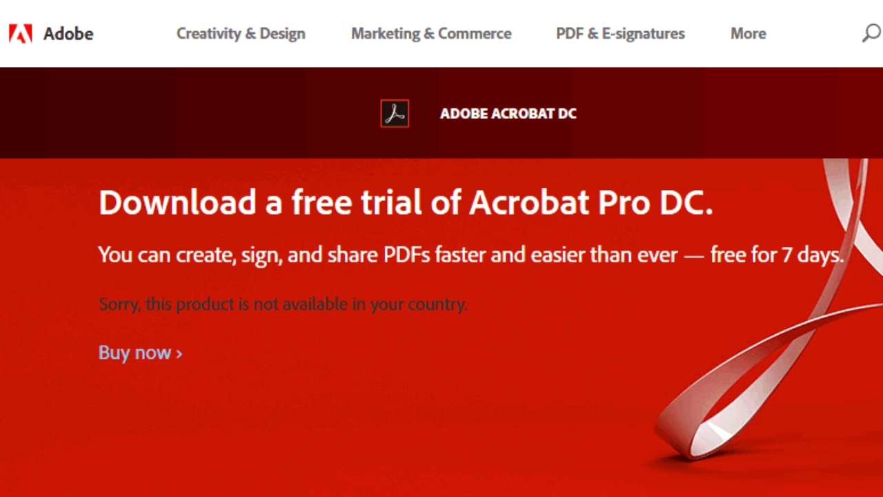adobe acrobat dc pro free trial