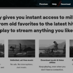 Spotify free trial