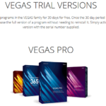 Vegas Pro free trial