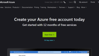 Microsoft Azure free trial