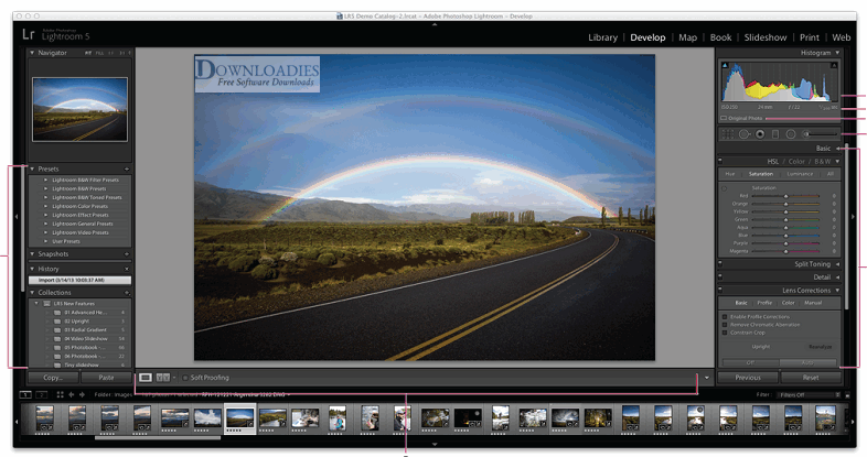 lightroom free trial functions