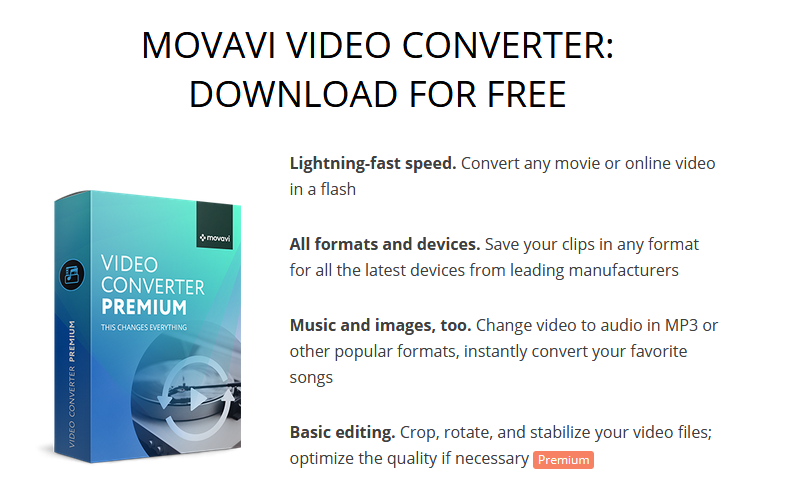 Download Movavi free trial version