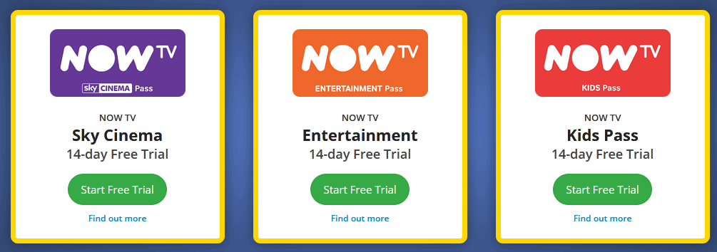 Sky Free Trial